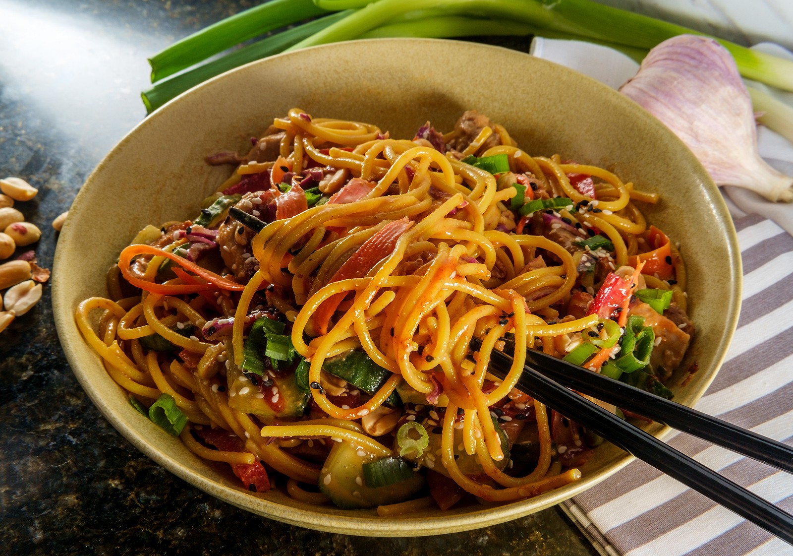 8 Spicy Noodle Recipes to Ring in the New Year - Ghost Scream Hot Sauce